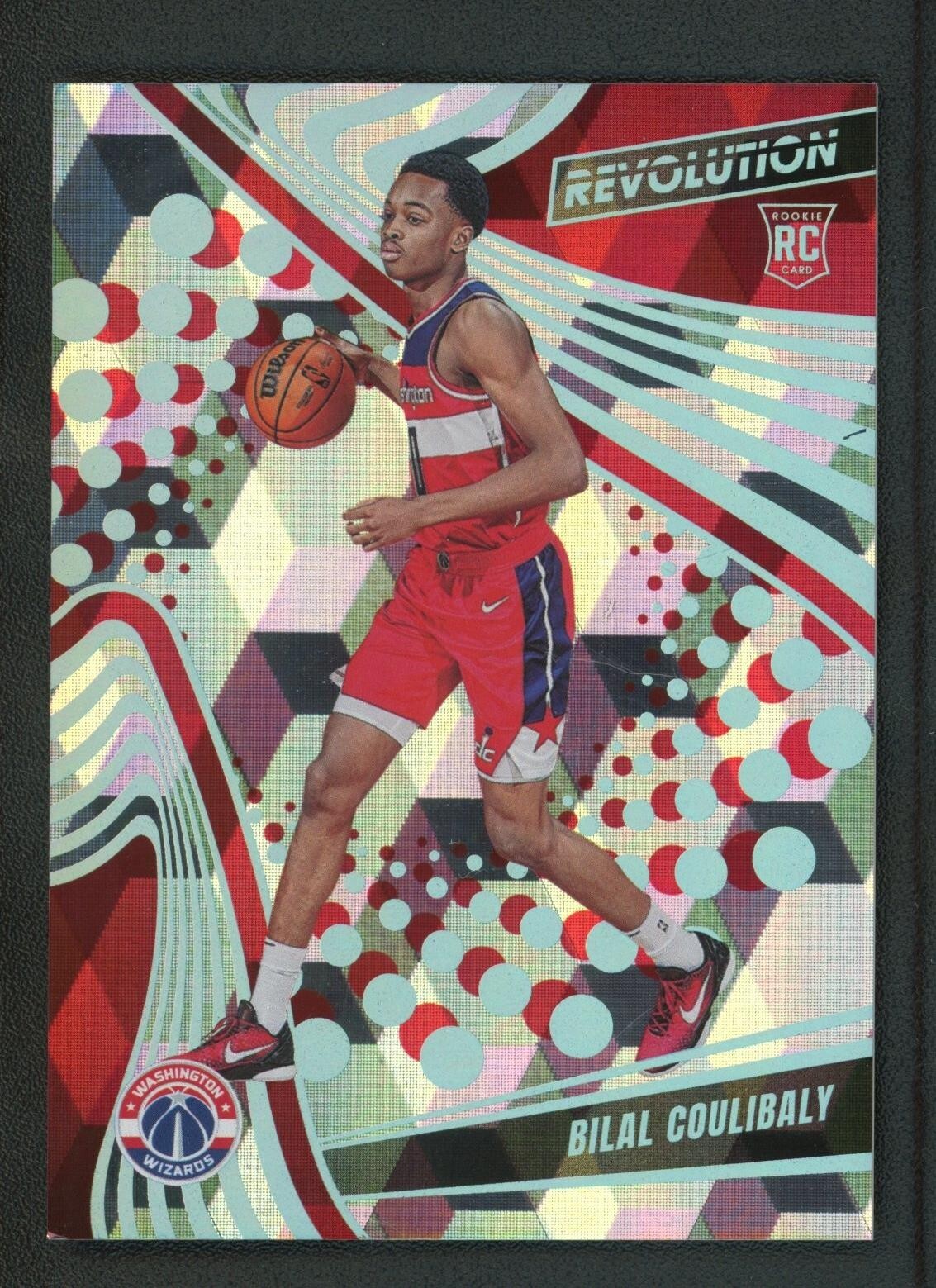 2023-24 BILAL COULIBALY 20/50 PANINI REVOLUTION CUBIC ROOKIE RC #119