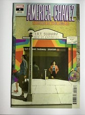 America Chavez Made In The USA #4 2021 Marvel 9.4 NM Marc Aspinall Variant Cover