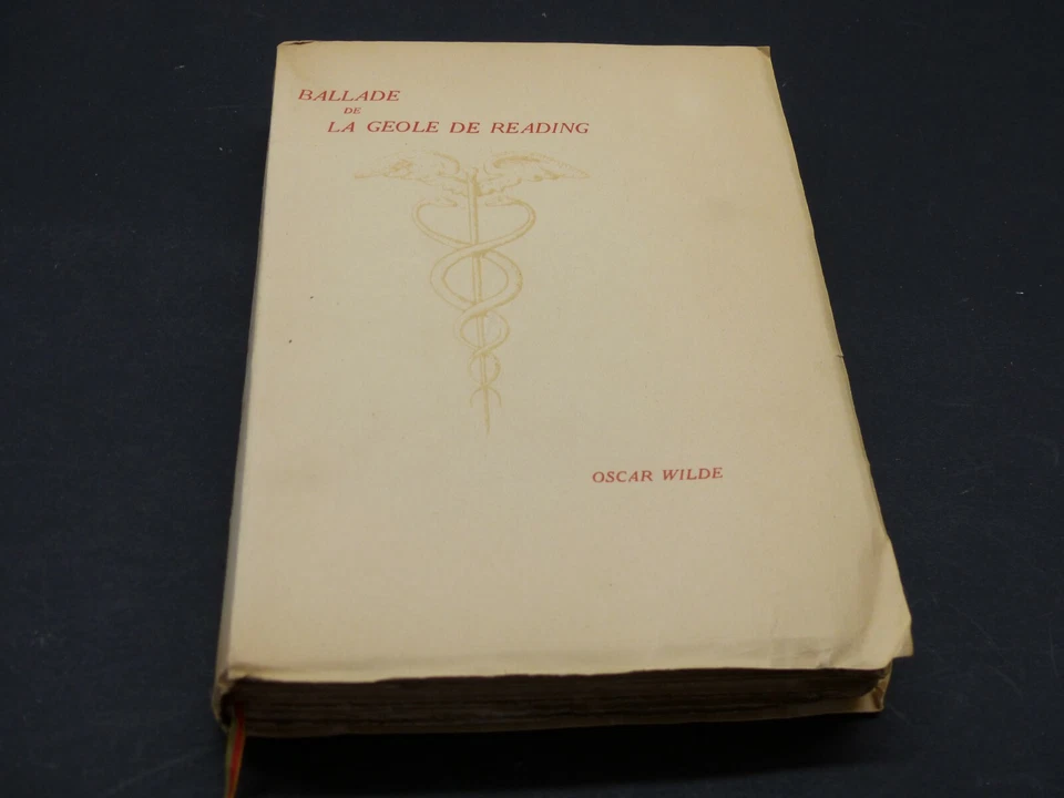 Oscar Wilde , Ballade De La Geôle De Reading, 1927 sur vergé - Photo 2/4
