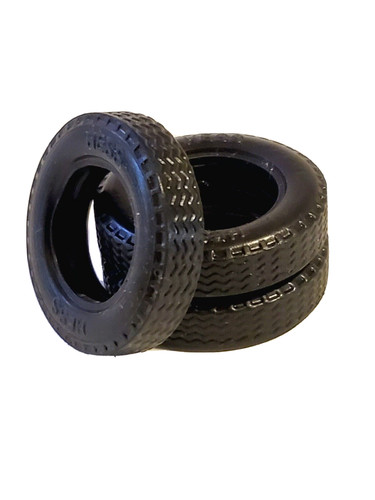 Hess Truck Tires 1/32 Scale 1/4” X 1-1/8" Replacement Lot of 3 Vintage 90's