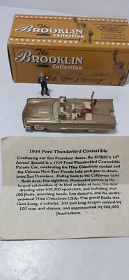 BROOKLIN MODELS 1/43 ΒRK. 64A 1959 FORD THUNDERBIRD CONVERTIBLE