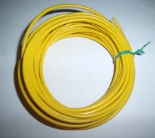 5 Ft 18 Gauge AWG Primary Car Alarm Power Wire 12V Electronic Cable Yellow