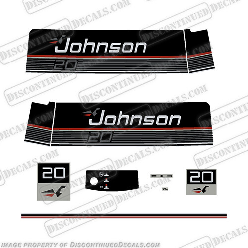 Sell Johnson 70 Ocean Pro Red (92-00) Outboard Decal Aufkleber Adesivo Sticker Set In , For US - Foto 4