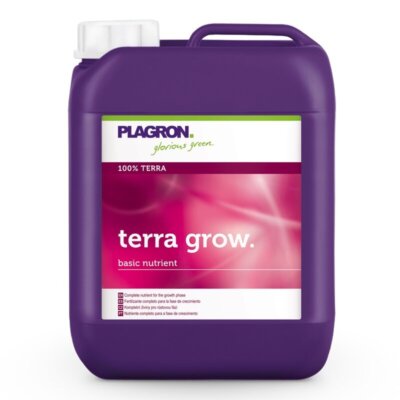 Plagron Terra Grow 5L - Wachstumsdünger für Erde NPK Pflanzendünger Wuchsphase