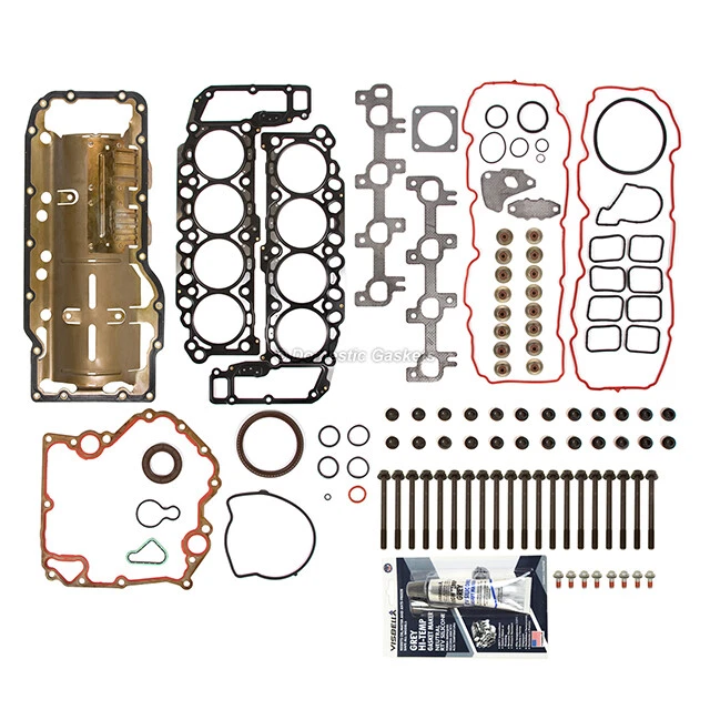Juego de pernos de cárter de aceite junta completa SOHC para Dodge Dakota Durango Ram 1500 04-07 Foto 2 de 4