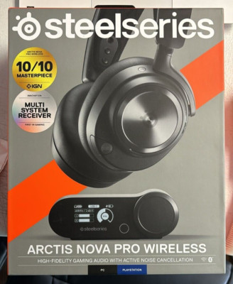 SteelSeries Arctis Nova Pro Wireless Gaming Headset - Black