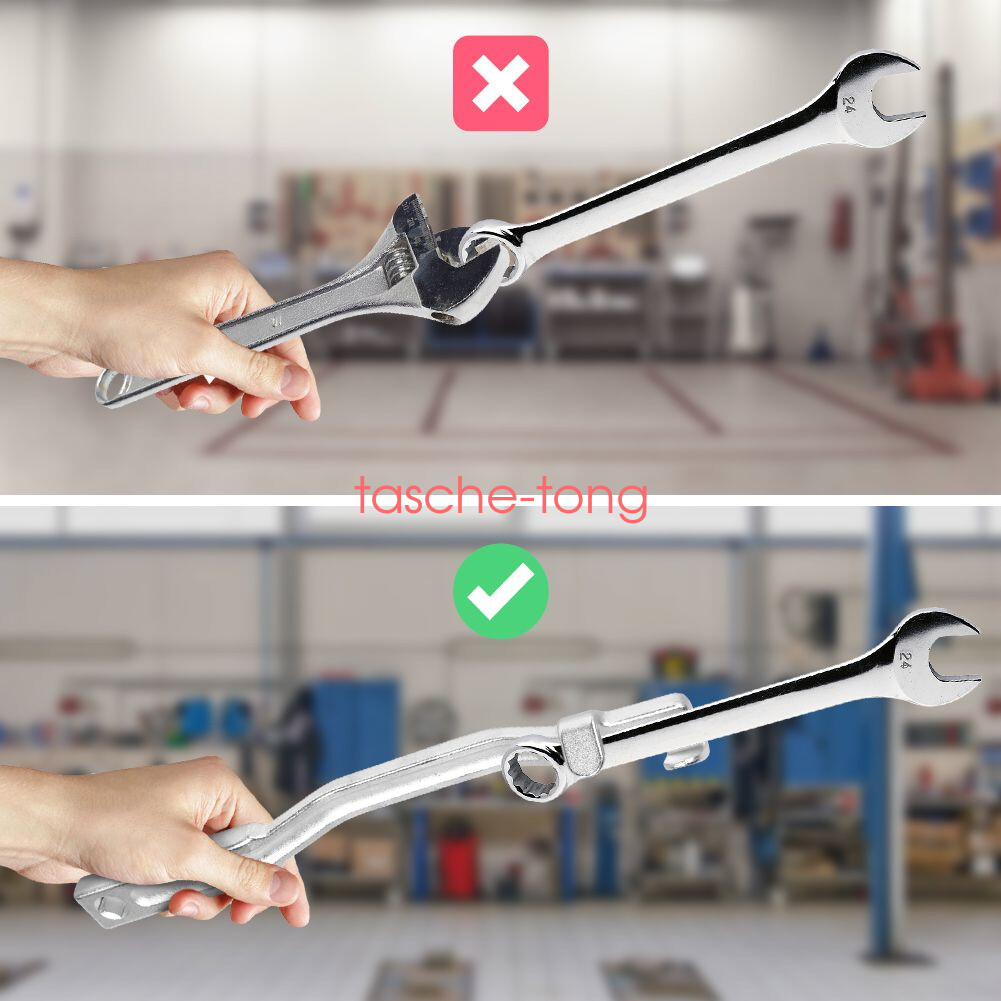 Spanner Wrench Extender Bar Heavy Duty Extra Long Wrench Extension Tool