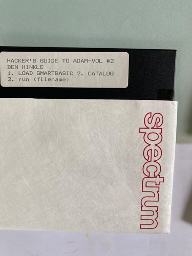 Hackers Guide to ADAM Vol. 1 & 2 with Original Disks – Rare Coleco ADAM Computer - Afbeelding 13 van 14