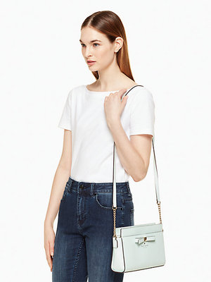 Kate Spade Hancock Park Angelica Leather Crossbody Wkru3255