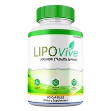 LipoVive Capsules, Max Strength, Lipo Vive Pills Premium Supplement 1 pack 