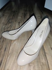 NINE WEST Women's Nude Pumps Shoes Size: 7.5M