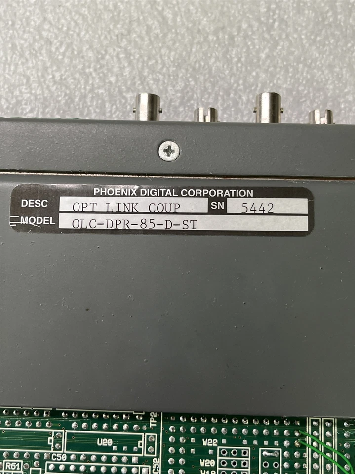 Acoplador de enlace óptico Phoenix Digital OLC-DPR-85-D-ST ***EXCELENTE*** Foto 2 de 4