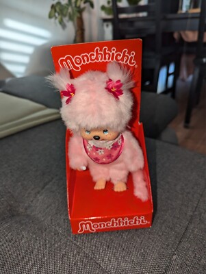 Monchhichi Mädchen Monchhichimädchen Kirschblüte pink rosa Kuscheltier 20 cm neu