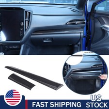 Real Carbon Fiber Console Dashboard Trim Cover For Subaru Wrx Sti Vb 22-26 Us