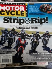 MOTOR CYCLE Motorbike Magazine AUG. 2014 Vol64 No4 * STRIP & RIP * #MB01