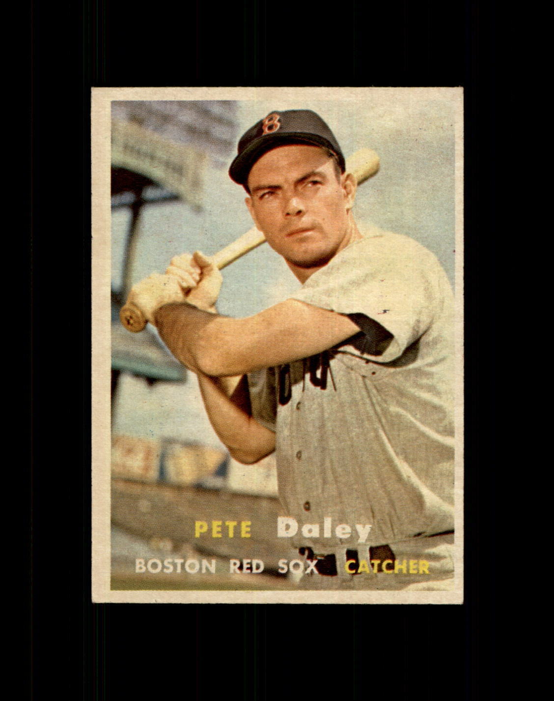 1957 Topps Baseball 388 Pete Daley (Red Sox) STARX 7 NM (CS34003) eBay