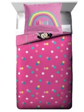 Minnie Mouse "Made You Smile" Kids Reversible Comforter  Sham Set - W2154961388