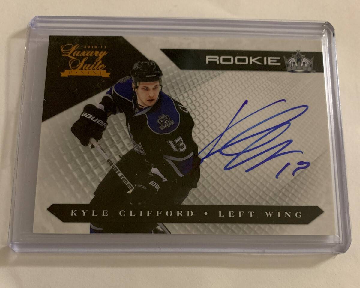 Panini “Luxury Suite”,Rookie,Autographed, Kyle Clifford, LA Kings