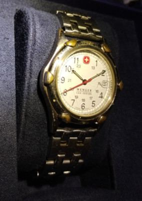 Wenger Swiss Army Mens Watch - Brand New Swiss Battery | eBay
