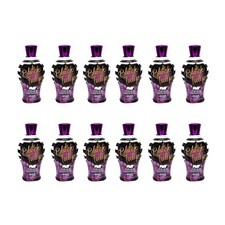 PACK OF 12 DEVOTED CREATIONS BLACK TULIP DARK BRONZER TANNING LOTION