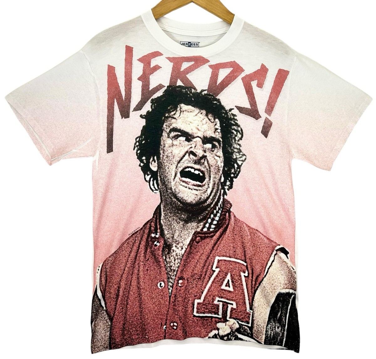 Revenge of the Nerds Ogre AOP Big Graphic Movie Promo T Shirt Sz M