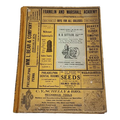 Rare Lehigh & Northampton County 1911 Business Advertising Rhode Kutztown Pa