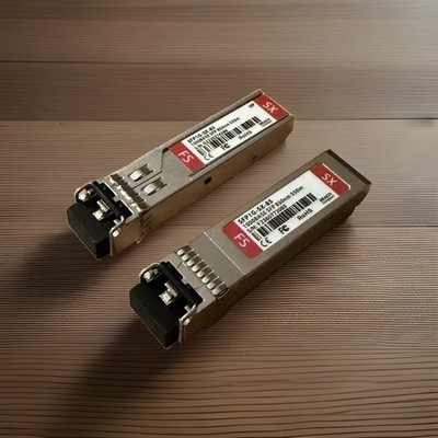 2x FS SFP1G-SX-85 HP SFP Modul 1G/1000BASE 850nm 550m LC MMF nur einmal benutzt