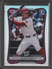 2026 Bowman Chrome Brady House RC #92 Red Rookie Logo Nationals