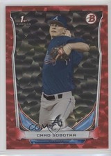 2014 Bowman Draft Red Ice 5/150 Chad Sobotka #DP87 9gj
