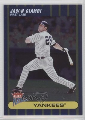 2003 Fleer Platinum Platinum Finish 20/100 Jason Giambi #88 00ka