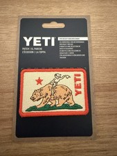 New Limited Edition YETI - California Bear Rider Patch