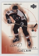 2001-02 Upper Deck Challenge for the Cup John LeClair #61 11pj