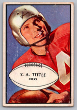1953 BOWMAN #56 Y. A. TITTLE SAN FRANCISCO 49ers