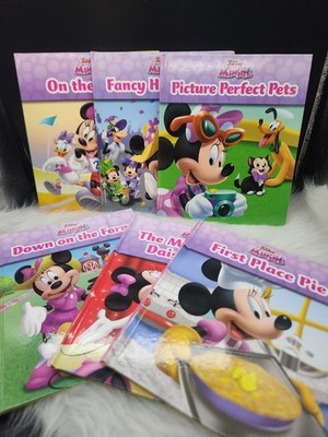 Disney Minnie Mouse 6pc Lot Story Reader Me Reader Books Books ONLY 