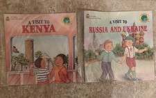 NEW Chick-Fil-A Visit to Kenya AND A Visit to Russia and Ukraine Golden Books