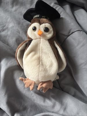 Wise The Owl Class of 1998 TY Beanie Baby