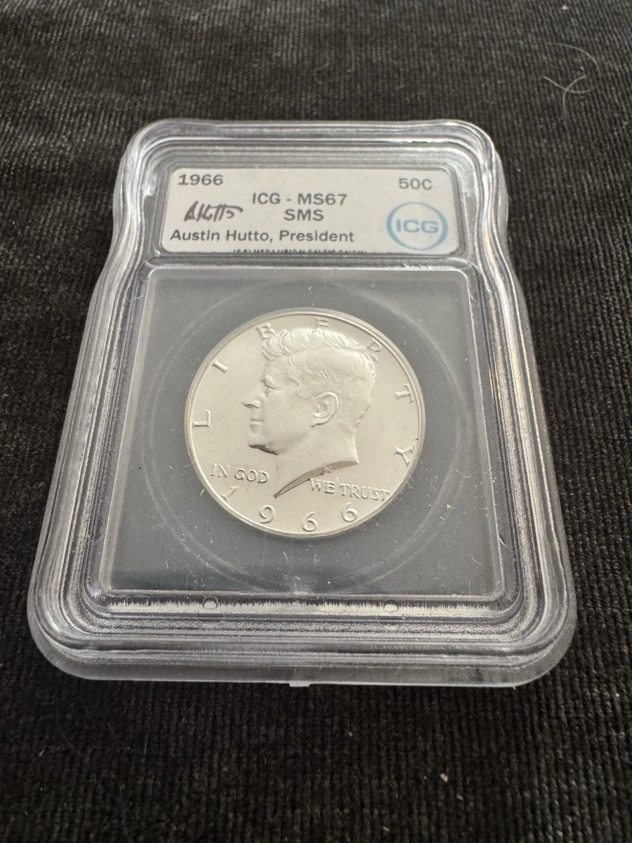 MS 67 Graded 1966 Kennedy US Half Dollars (1964-Now) for sale | eBay
