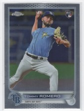 #USC104 2022 Topps Chrome Update Tommy Romero Rookie Tampa Bay Rays