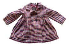 Old Navy Girls Youth Size 18-24 Cotton Peacoat Buttons Formal Classic Winter