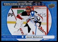2025-26 Upper Deck Series 1 Hockey Tracking Systems #TS-3 Jacob Markstrom