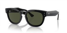Ray-Ban Mega Hawkeye Polished Black/Green 53 mm Sunglasses RB0298S 901/31 53-21