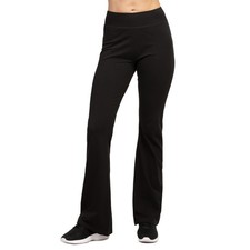 Sofra Women's Flare Yoga Pants – 2-Inch High Waistband