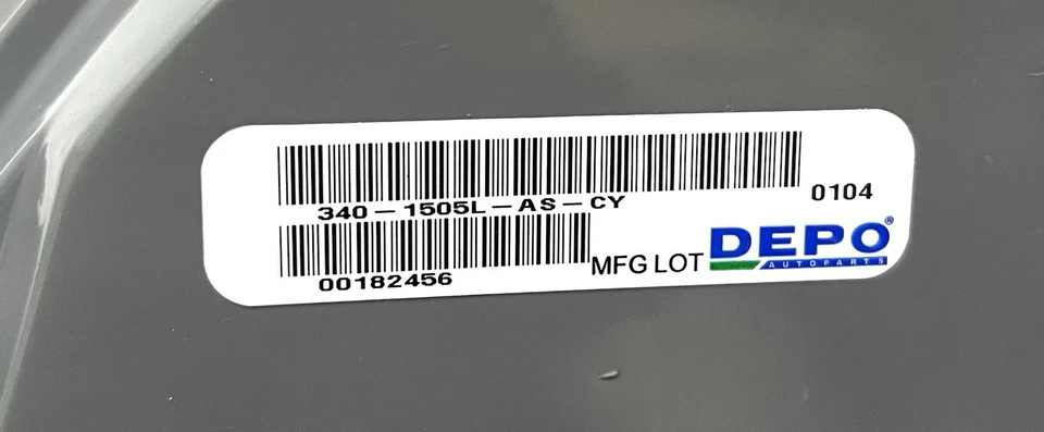 ✅Conjunto de luces de estacionamiento Depo 1994-1999 para Mercedes-Benz W140 340-1505L-AS-CY Foto 3 de 4