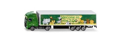 SIKU 10162700009 Gelenkter LKW Mit Anhänger