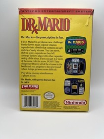 Dr. Mario Nintendo NES 1990 Completo En Caja CIB Aut&eacute;ntico PROBADO CARRO LIMPIO