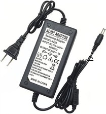 12V 5A Power Supply, AC DC Adapter, Converter 100-240V to 12V 5A Transformer