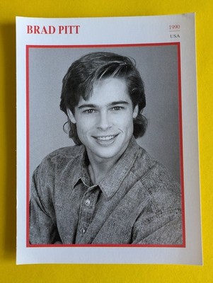 BRAD PITT / Filmstar - Sammelkarte
