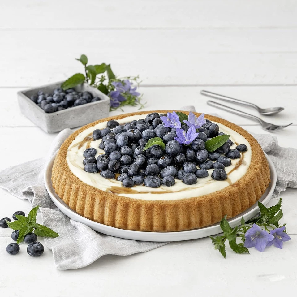 ZADO Energia Tortiera Energy Ø28 Cm in Antracite-Argento, Acciaio Inossidabile, - Immagine 4 di 4