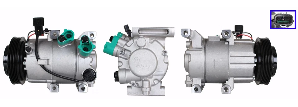 COMPRESSOR AIR CONDITIONING ACP01314 FOR HYUNDAI i30/Kombi/Van/FASTBACK/III 1.6L - Image 2 of 4