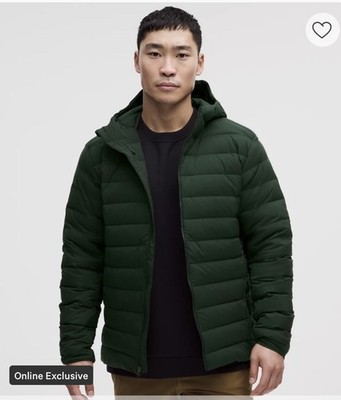 Lululemon Navigation 700-Down-Fill Hoodie RainForest Size M Retail $268